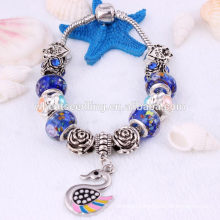 unique exquisite gift charms swan kids chain friendship bracelets